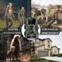 4G LTE | 30MP | 2K | Vision Nocturne 20m | IP65-Caméras de Chasse 4G