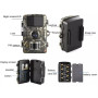 Caméra Chasse Mini Full HD 1080P 16MP-Caméras de Chasse Standard