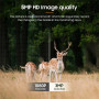Solaire 5MP 4G SIM PTZ-Caméras de Chasse 4G