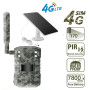 4G Full HD 4MP : Vision Nocturne 8m, Batterie Longue Durée-Caméras de Chasse 4G