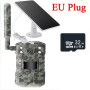 4G Full HD 4MP : Vision Nocturne 8m, Batterie Longue Durée-Caméras de Chasse 4G