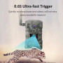 4G Full HD 4MP : Vision Nocturne 8m, Batterie Longue Durée-Caméras de Chasse 4G