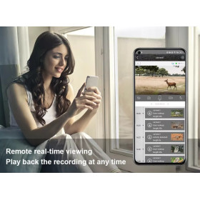 Caméra De Chasse 4G Pro 4MP - Vision Nocturne 15M AI Detection
