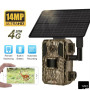 4G Pro 4MP - Vision Nocturne 15M AI Detection-Caméras de Chasse Solaires