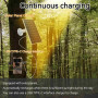 4G 4MP - Vision Nocturne 30M Autonomie 12 Mois-Caméras de Chasse Solaires