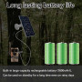 4G 4MP - Vision Nocturne 30M Autonomie 12 Mois-Caméras de Chasse Solaires