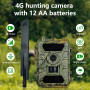 4G - NaturaVision 5K Pro avec Vision Nocturne 30m-Caméras de Chasse 4G