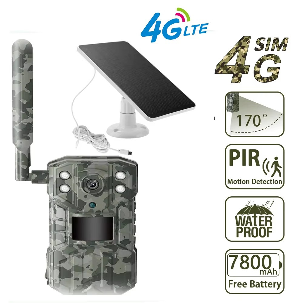Image détaillée de la caméra de chasse 4G
